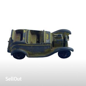 Vintage‎ TootsieToy Diecast Roadster Car Lime Green